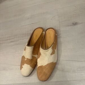Joan and David Couture Cowhide Flats